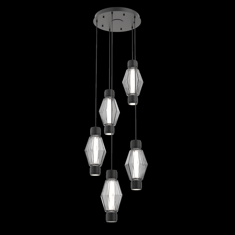 Mandrel Round 5pc Multi-Pendant - Aalto