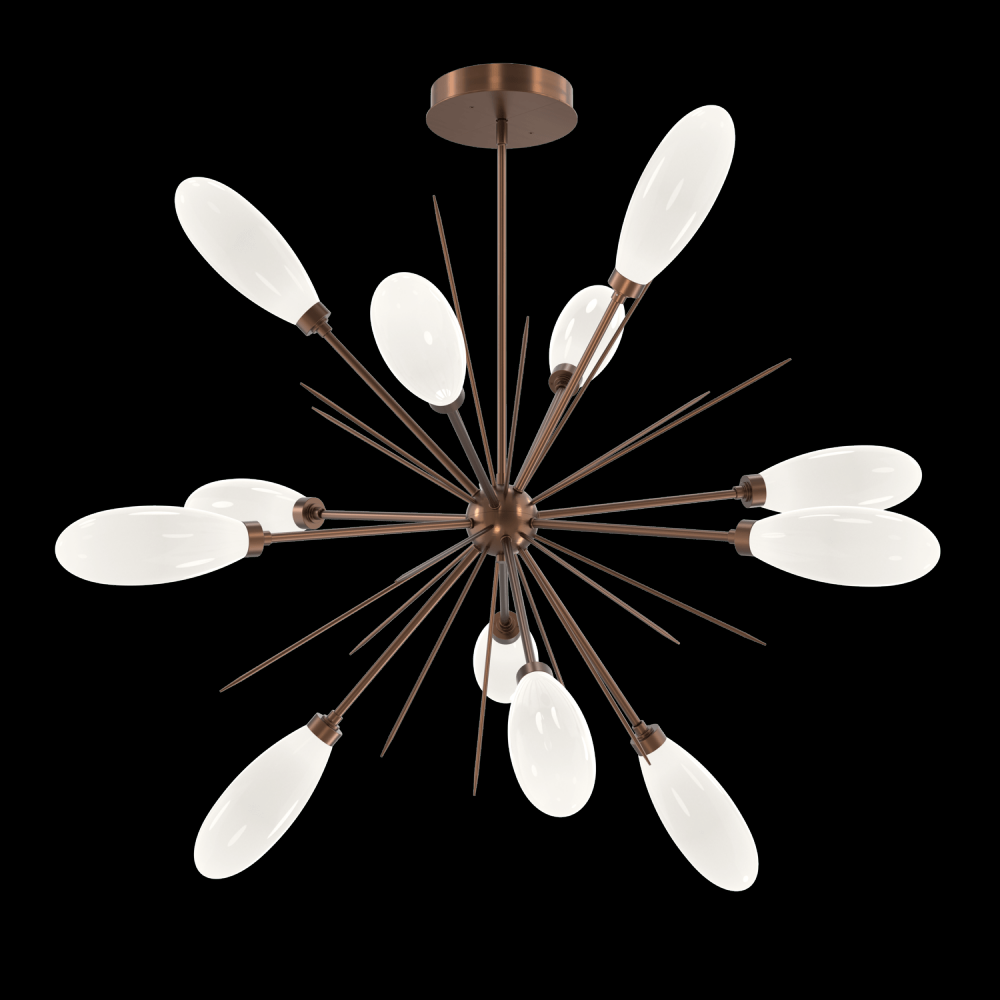 Fiori  Starburst Chandelier - 46" -Oil Rubbed Bronze