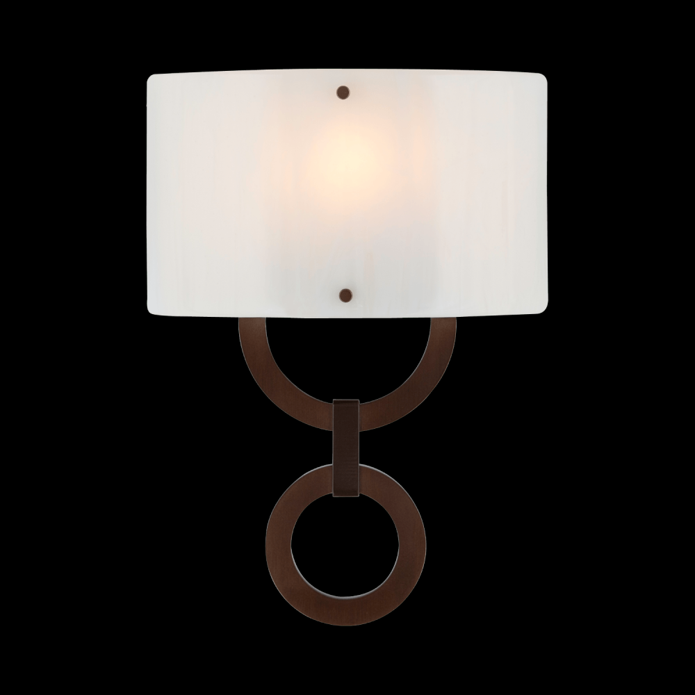 Carlyle Round Link Cover Sconce