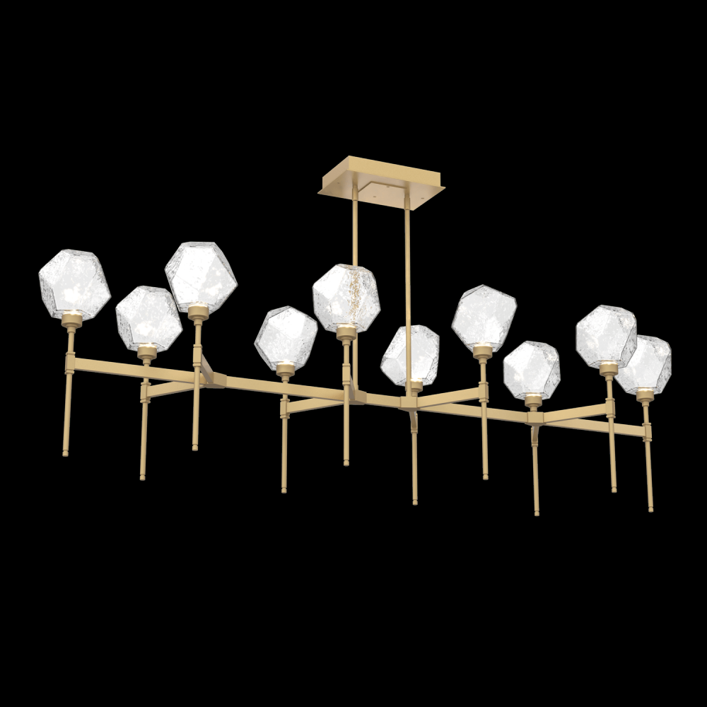 Gem Linear Belvedere Suspension-69-Gilded Brass