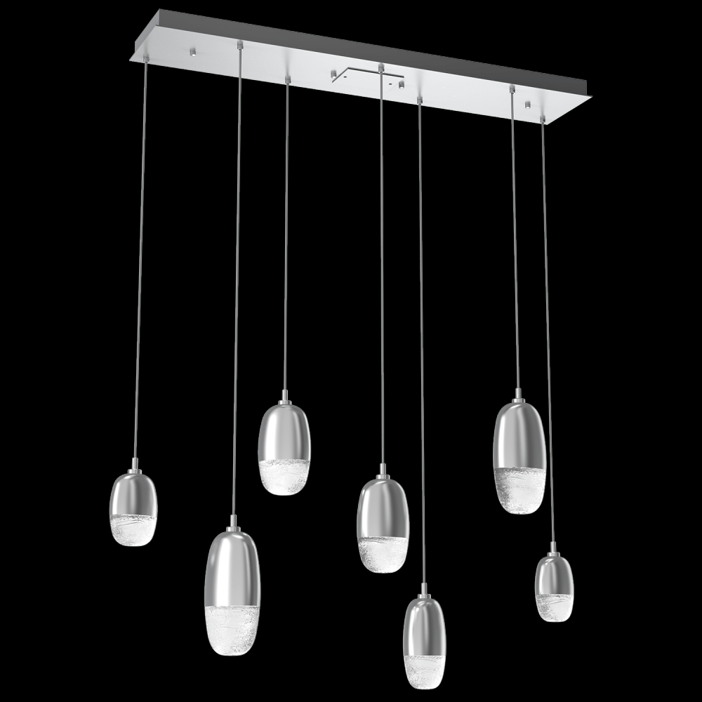 Pebble Linear 7pc Multi-Pendant