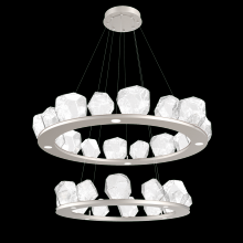 Hammerton CHB0039-2B-BS-C-CA1-L3 - Two Tier Gem Ring Chandelier-2B