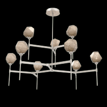 Hammerton CHB0039-55-BS-B-001-L3 - Gem Round Belvedere Chandelier-55-Metallic Beige Silver