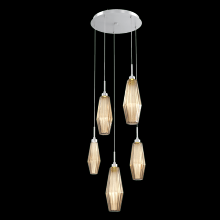 Hammerton CHB0049-05-CS-RB-C01-L1 - Aalto Round 5pc Multi-Pendant