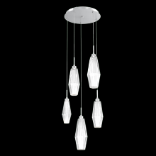 Hammerton CHB0049-05-CS-RC-C01-L3 - Aalto Round 5pc Multi-Pendant