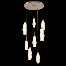 Hammerton CHB0049-08-BB-RA-C01-L1 - Aalto Round 8pc Multi-Pendant