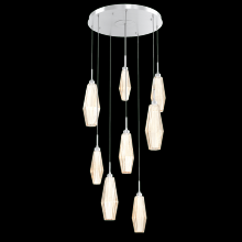 Hammerton CHB0049-08-CS-RA-C01-L1 - Aalto Round 8pc Multi-Pendant