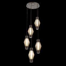 Hammerton CHB0049-D5-FB-RB-C01-L3 - Mandrel Round 5pc Multi-Pendant - Aalto