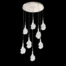 Hammerton CHB0059-08-BS-BC-C01-L3 - Blossom Round 8pc Multi-Pendant