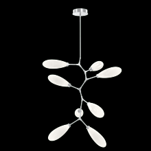 Hammerton CHB0071-VB-CS-WL-001-L3 - Fiori Modern Vine 8 Pc.-Classic Silver-White Glass Lens