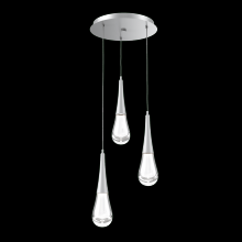 Hammerton CHB0078-03-CS-C-C01-L3 - Raindrop Round 3pc Multi-Pendant