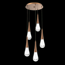 Hammerton CHB0078-05-BB-C-C01-L3 - Raindrop Round 5pc Multi-Pendant