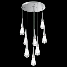 Hammerton CHB0078-08-CS-C-C01-L1 - Raindrop Round 8pc Multi-Pendant