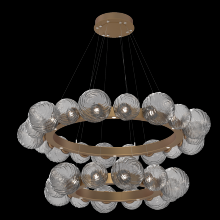 Hammerton CHB0092-2T-NB-S-CA1-L1 - Gaia Radial Ring Chandelier