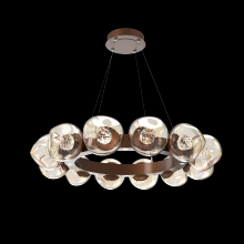 Hammerton CHB0095-36-BB-FA-CA1-L1 - Luna Radial Ring Chandelier