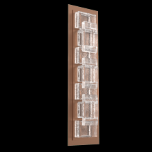 Hammerton IDB0087-01-BB-TE-L2 - Tessera  Sconce (S)-Burnished Bronze-Tetro Cast Glass