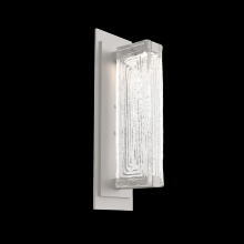 Hammerton IDB0090-01-BS-TL-L1 - Tabulo Sconce-Beige Silver-Linea Cast Glass