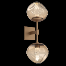 Hammerton IDB0095-02-NB-GB-L1 - Luna Double Sconce