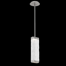 Hammerton LAB0090-01-BS-TT-001-L1 - Tabulo Pendant-Beige Silver-Tidal Cast Glass