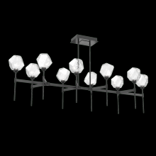 Hammerton PLB0039-69-MB-C-001-L3 - Gem Linear Belvedere Suspension-69-Matte Black