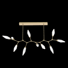 Hammerton PLB0050-BC-GB-CC-001-L3 - Rock Crystal Modern Branch - 10 pc-Gilded Brass