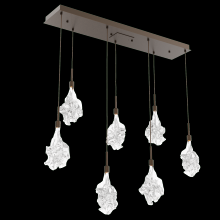 Hammerton PLB0059-07-FB-BC-C01-L3 - Blossom Linear 7pc Multi-Pendant