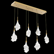 Hammerton PLB0059-07-GB-BC-C01-L3 - Blossom Linear 7pc Multi-Pendant