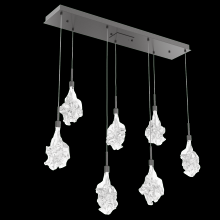 Hammerton PLB0059-07-GP-BC-C01-L3 - Blossom Linear 7pc Multi-Pendant