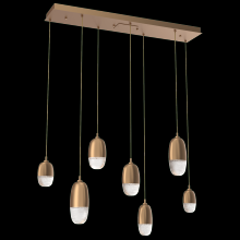 Hammerton PLB0079-07-NB-PC-C01-L3 - Pebble Linear 7pc Multi-Pendant