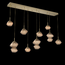 Hammerton PLB0089-09-GB-B-C01-L3 - Mesa Linear Pendant Chandelier