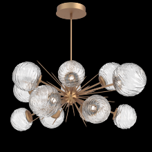 Hammerton PLB0092-0D-NB-C-001-L1 - Gaia Oval Starburst Chandelier