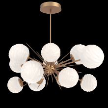  PLB0092-0D-NB-WL-001-L3 - Gaia Oval Starburst Chandelier