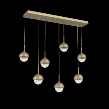 Hammerton PLB0093-07-GB-MC-C01-L1 - Cabochon Linear Pendant Chandelier