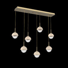 Hammerton PLB0093-07-GB-TC-C01-L1 - Cabochon Linear Pendant Chandelier