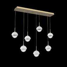 Hammerton PLB0093-07-GB-WC-C01-L3 - Cabochon Linear Pendant Chandelier