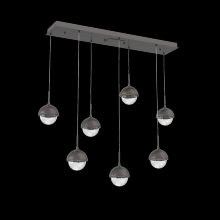 Hammerton PLB0093-07-GP-MC-C01-L1 - Cabochon Linear Pendant Chandelier