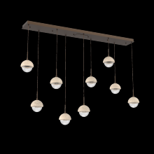 Hammerton PLB0093-09-FB-TC-C01-L1 - Cabochon Linear Pendant Chandelier