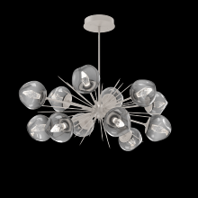 Hammerton PLB0095-0D-BS-GS-001-L1 - Luna Oval Starburst Chandelier