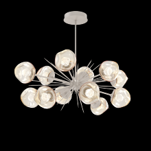 Hammerton PLB0095-0D-BS-ZA-001-L1 - Luna Oval Starburst Chandelier