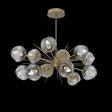 Hammerton PLB0095-0D-GB-GS-001-L3 - Luna Oval Starburst Chandelier