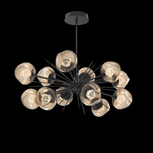 Hammerton PLB0095-0D-MB-ZB-001-L1 - Luna Oval Starburst Chandelier