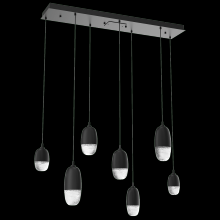 Hammerton PLB0079-07-MB-PC-C01-L1 - Pebble Linear 7pc Multi-Pendant