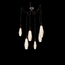 Hammerton SCB0049-06-BB-RA-C01-L3 - Aalto Round 6pc Swag Multi-Pendant