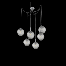 Hammerton SCB0062-06-CS-S-C01-E2 - Aster Round 6pc Swag Multi-Pendant