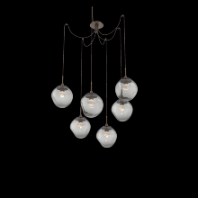 Hammerton SCB0066-06-BB-FS-C01-L3 - Aster Round 6pc Swag Multi-Pendant