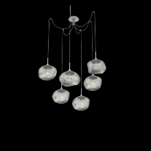 Hammerton SCB0068-06-CS-FS-C01-L1 - Nova Round 6pc Swag Multi-Pendant