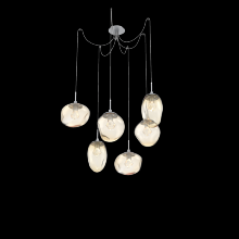 Hammerton SCB0069-06-CS-ZA-C01-L1 - Cosmos Round 6pc Swag Multi-Pendant