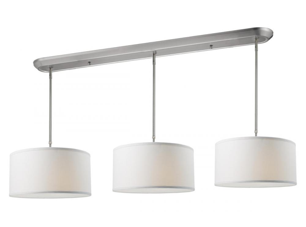 9 Light Linear Chandelier