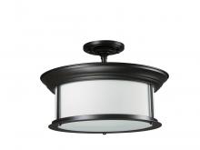 Z-Lite 2004SF-BRZ - 3 Light Semi Flush Mount