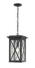 Z-Lite 583CHB-BK - 1 Light Outdoor Chain Mount Ceiling Fixture